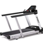 Spirit, CT800 Treadmill with medical handrails, 84" x 35" x 57"