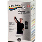 Sup-R band, latex-free, 5-foot Singles¨, 30 piece dispenser, black