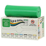 Sup-R Band Sup-R Band Latex Free Exercise Band Sup-R Band Latex Free Exercise Band - 6 yard roll - Green - medium