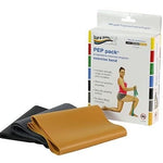 Sup-R Band Sup-R Band¨ Latex Free Exercise Band Sup-R Band¨ Latex Free Exercise Band - PEP pack¨, 3-piece set (1 each: black, silver, gold)