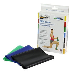 Sup-R Band Sup-R Band¨ Latex Free Exercise Band Sup-R Band¨ Latex Free Exercise Band - PEP pack¨, 3-piece set (1 each: green, blue, black)