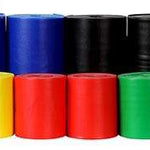 Sup-R Band Latex-Free Exercise Band - Twin-Pak - 100 yard - 5 color set (2 - 50 yard boxes of each color: Yellow, Red, Green, Blue, Black)