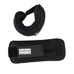 CanDo Weight Straps - 5 lb Set (2 each: 2-1/2 lb weight) - Black