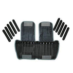 The Adjustable Cuff ankle weight - 20 lb - 20 x 1 lb inserts - Black - each