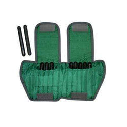 The Adjustable Cuff ankle weight - 5 lb - 10 x 0.5 lb inserts - Green - each