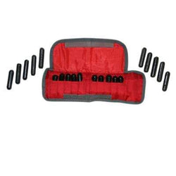 The Adjustable Cuff wrist weight - 4 lb - 20 x 0.2 lb inserts - Red - each