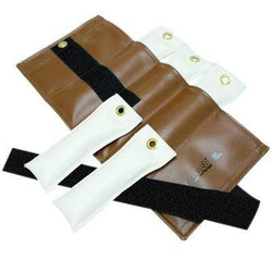 Pouch¨ Variable Wrist and Ankle Weight - 10 lb, 5 x 2 lb inserts - Brown