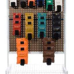 The Cuff Deluxe Ankle and Wrist Weight, 24 Piece Set with Rack (2 each: .25, .5, .75, 1, 1.5, 2, 2.5, 3, 4, 5, 7.5, 10 lb.)