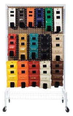 The Cuff Deluxe Ankle and Wrist Weight, 32 Piece Set with Rack (2 each: .25, .5, .75, 1, 1.5, 2, 2.5, 3, 4, 5, 6, 7, 7.5, 8, 9, 10 lb.)