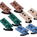 The Cuff Deluxe Ankle and Wrist Weight, 8 Piece Set (2 each: 10, 12.5, 15, 20 lb.)