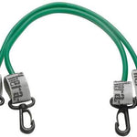 TheraBand Exercise Station, Accessory, Green (moderate) Tubing with Connectors, 12", Latex