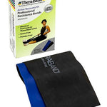 TheraBand TheraBand Home Exercise Kits TheraBand Prescription pack, heavy, (blue and black) Latex Free band