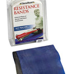 TheraBand TheraBand Home Exercise Kits TheraBand Prescription pack, heavy, (blue, black) band