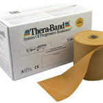 TheraBand exercise band - Twin-Pak 100 yard roll - Gold - max (2, 50-yd boxes)