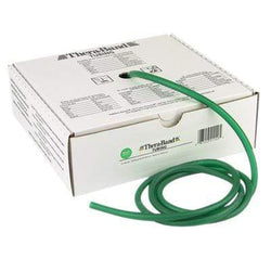 TheraBand exercise tubing - 100 foot roll - Green - heavy
