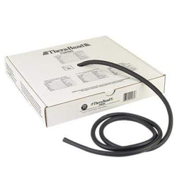 TheraBand exercise tubing - 25' roll - Black - special heavy