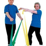 TheraBand exercise band - latex free - 25 yard roll - Red - medium