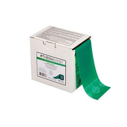 TheraBand TheraBand Latex Free Exercise Band TheraBand exercise band - latex free - Twin-Pak 100 yards - Green - heavy (2, 50-yd boxes)