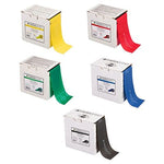 TheraBand TheraBand Latex Free Exercise Band TheraBand exercise band - latex free - Twin-Pak 100 yards, set of 5 (1 each: yellow, red, green, blue, black)