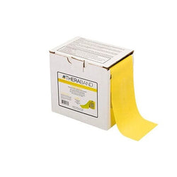 TheraBand TheraBand Latex Free Exercise Band TheraBand exercise band - latex free - Twin-Pak 100 yards - Yellow - thin (2, 50-yd boxes)