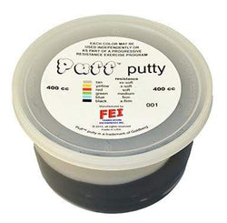 Puff LiTE Exercise Putty - x-firm - black - 400cc