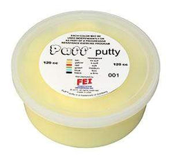 Puff LiTE Exercise Putty - x-soft - yellow - 120cc