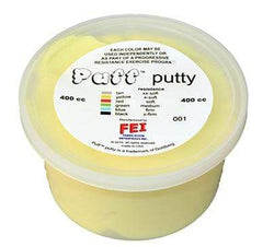 Puff LiTE Exercise Putty - x-soft - yellow - 400cc