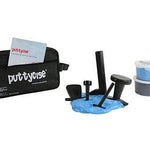 Puttycise 5-piece tool set w/carry bag, manual, 2 x 1 lb blue and 2 x 1 lb black putty