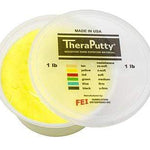 CanDo Antimicrobial Theraputty Exercise Material - 1 lb - Yellow - X-soft