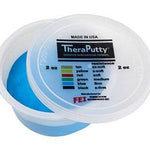 CanDo Antimicrobial Theraputty Exercise Material - 3 oz - Blue - Firm