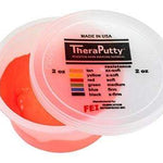 CanDo Antimicrobial Theraputty Exercise Material - 3 oz - Red - Soft