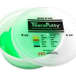 CanDo Antimicrobial Theraputty Exercise Material - 4 oz - Green - Medium