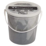 CanDo Antimicrobial Theraputty Exercise Material - 5 lb - Black - X-firm