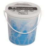 CanDo Antimicrobial Theraputty Exercise Material - 5 lb - Blue - Firm