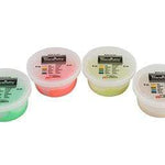 CanDo Scented Theraputty Exercise Material - 2 oz - 4-piece set (tan-green)