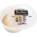 CanDo Scented Theraputty Exercise Material - 2 oz - Vanilla - Tan - XX-Soft