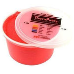 CanDo Sparkle Theraputty Exercise Material - 1 lb - Red - Soft