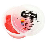 CanDo Sparkle Theraputty Exercise Material - 2 oz - Red - Soft