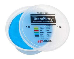 CanDo Theraputty Exercise Material - 1 lb - Blue - Firm