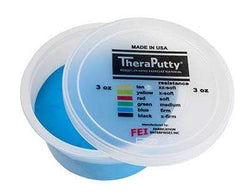 CanDo Theraputty Exercise Material - 3 oz - Blue - Firm