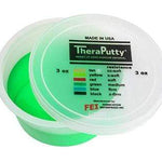 CanDo Theraputty Exercise Material - 3 oz - Green - Medium