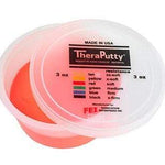 CanDo Theraputty Exercise Material - 3 oz - Red - Soft
