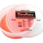 CanDo Theraputty Exercise Material - 4 oz - Red - Soft