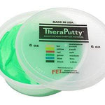 CanDo Theraputty Exercise Material - 6 oz - Green - Medium