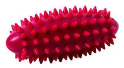 Knobbed Ball Long - 2.75" x 1.6" - Red