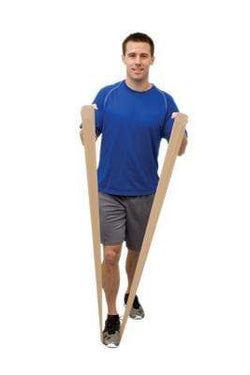 Val-u-Band Resistance Bands, Dispenser Roll, 50 Yds., Pear-Level 0/7, Latex-Free