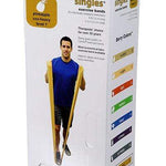 Val-u-Band Resistance Bands, Pre-Cut Strip, 5', Pineapple-Level 7/7, Case of 30, Contains Latex