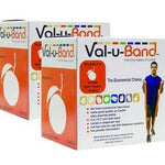 Val-u-Band Resistance Bands, Dispenser Roll, 100 Yds. (2 x 50 Yds.), Orange-Level 2/7, Contains Latex