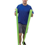 Val-u-Band Val-u-Band Low Powder Exercise Band Val-u-Band Resistance Bands, Dispenser Roll, 50 Yds., Lime-Level 3/7, Contains Latex
