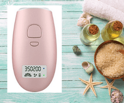 Ultra light face and body IPL laser hair removal